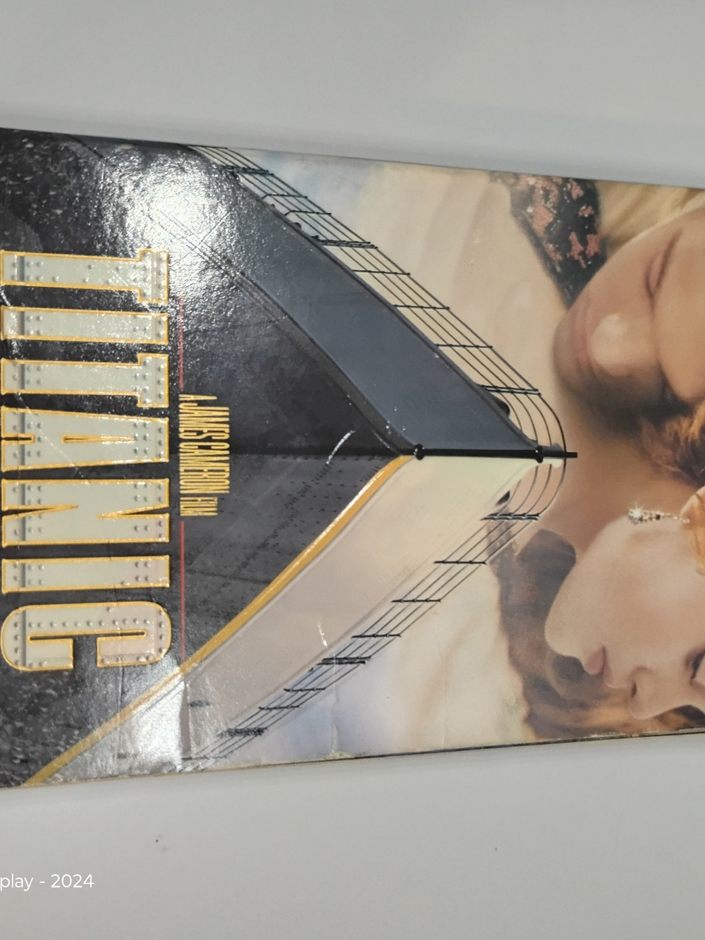 Titanic Movie VHS- Black/White Cover